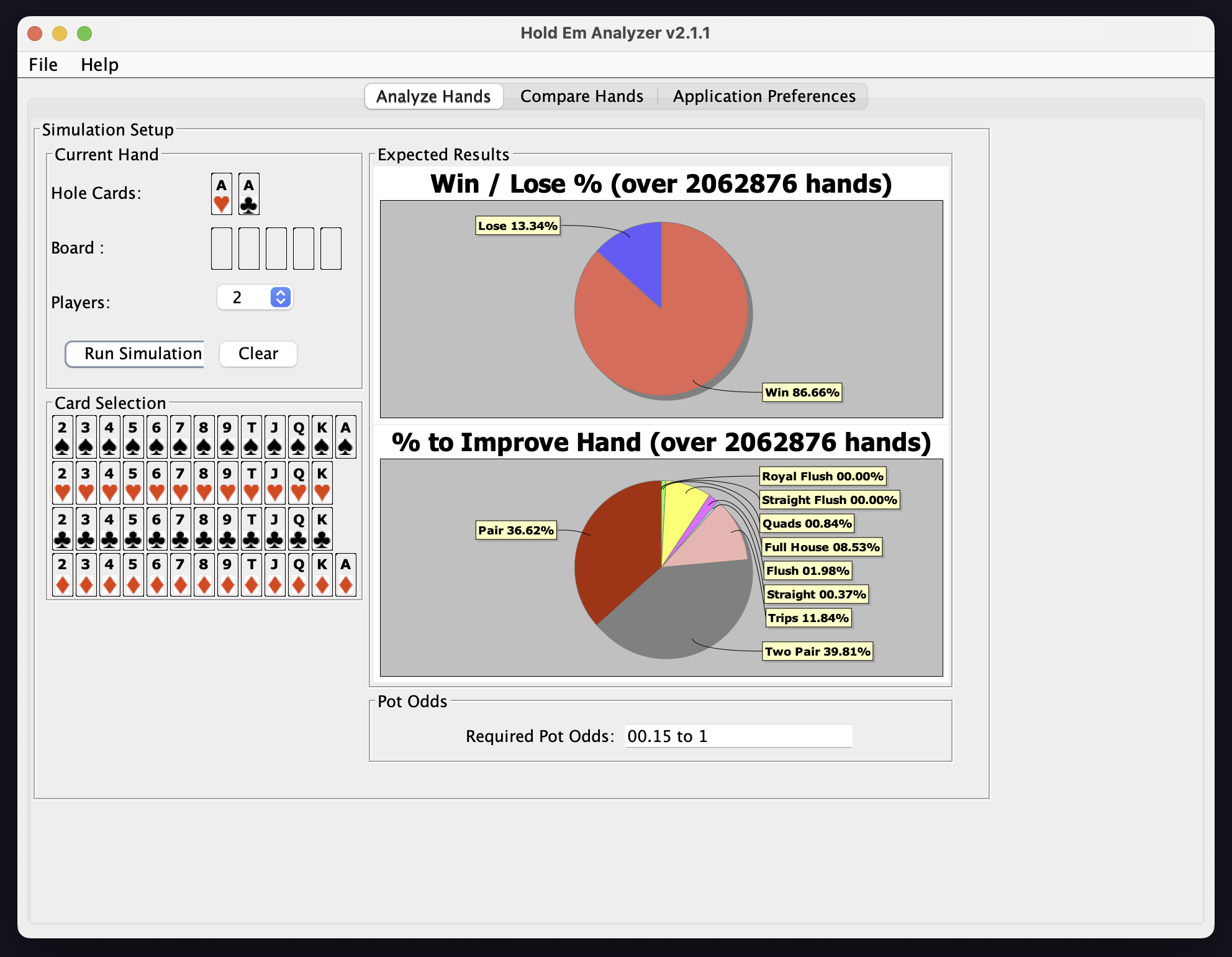 Hold Em Analyzer – A Simulator for Texas Hold ‘Em is now Open Source